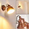 Safari Wall Light rust-coloured, 1-light source