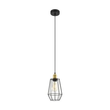 Eglo DENHAM Pendant Light bronzed, black, 1-light source