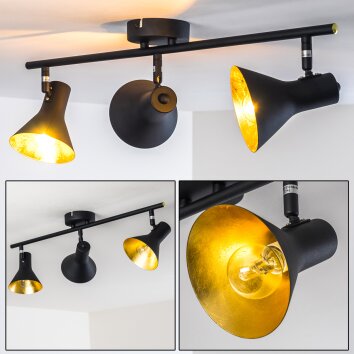 Mavas Ceiling Light black, 3-light sources