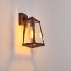 ZAKOPANE Outdoor Wall Light rust-coloured, black, 1-light source