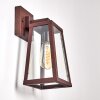 ZAKOPANE Outdoor Wall Light rust-coloured, black, 1-light source