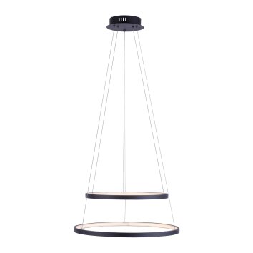 Leuchten Direkt CIRCLE Pendant Light LED anthracite, 1-light source