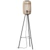 Floor Lamp Brilliant Woodrow brown, 1-light source