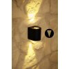Nordlux CANTO outdoor wall light LED black, 2-light sources