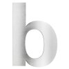 LCD house number b stainless steel