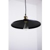 Globo KNUD hanging light black-gold, 1-light source