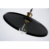 Globo KNUD hanging light black-gold, 1-light source