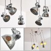 Hora Pendant Light silver, 6-light sources