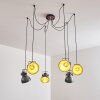 Hora Pendant Light silver, 6-light sources