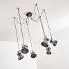 Hora Pendant Light silver, 6-light sources