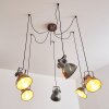 Hora Pendant Light silver, 6-light sources