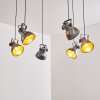 Hora Pendant Light silver, 6-light sources