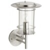 Brilliant YORK Outdoor Wall Light stainless steel, 1-light source