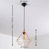 KUNIR Pendant Light black, 1-light source