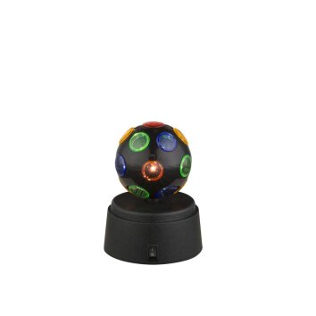 Globo table lamp LED black, 1-light source