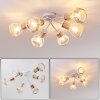 Barbacena Ceiling Light white, 6-light sources