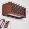 NALDMADEBRO Outdoor Wall Light brown, 1-light source