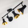 Mavas Ceiling Light black, 4-light sources